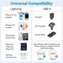 Vention Cable USB 2.0 Lightning Macho a USB Macho 480Mbps 2m Negro
